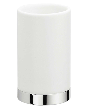 

Стакан Colombo Design Nordic B5241.CR-CBO белый, Хром, Nordic B5241.0CR-CBO