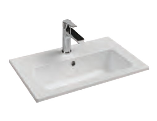 

Раковина Isvea SistemaT 10SL50060SV 60x36 см, белая, Белый, 10SL50060SV