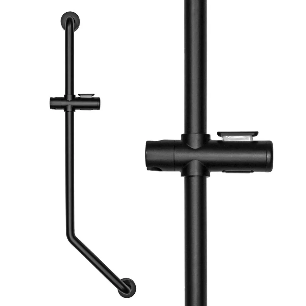 

Душевая штанга Elghansa SHOWER RAIL SB-305-Black черная, Черный, SB-305-Black