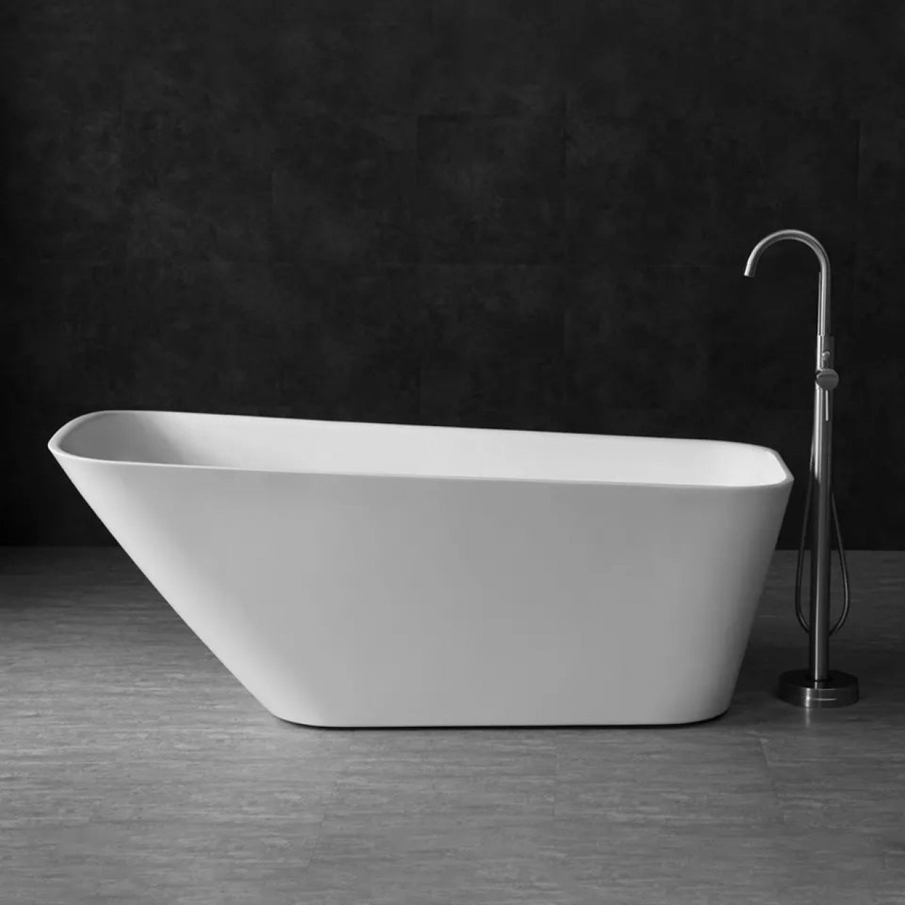 

Акриловая ванна Frank F6106 White отдельностоящая, Белый, F6106 White