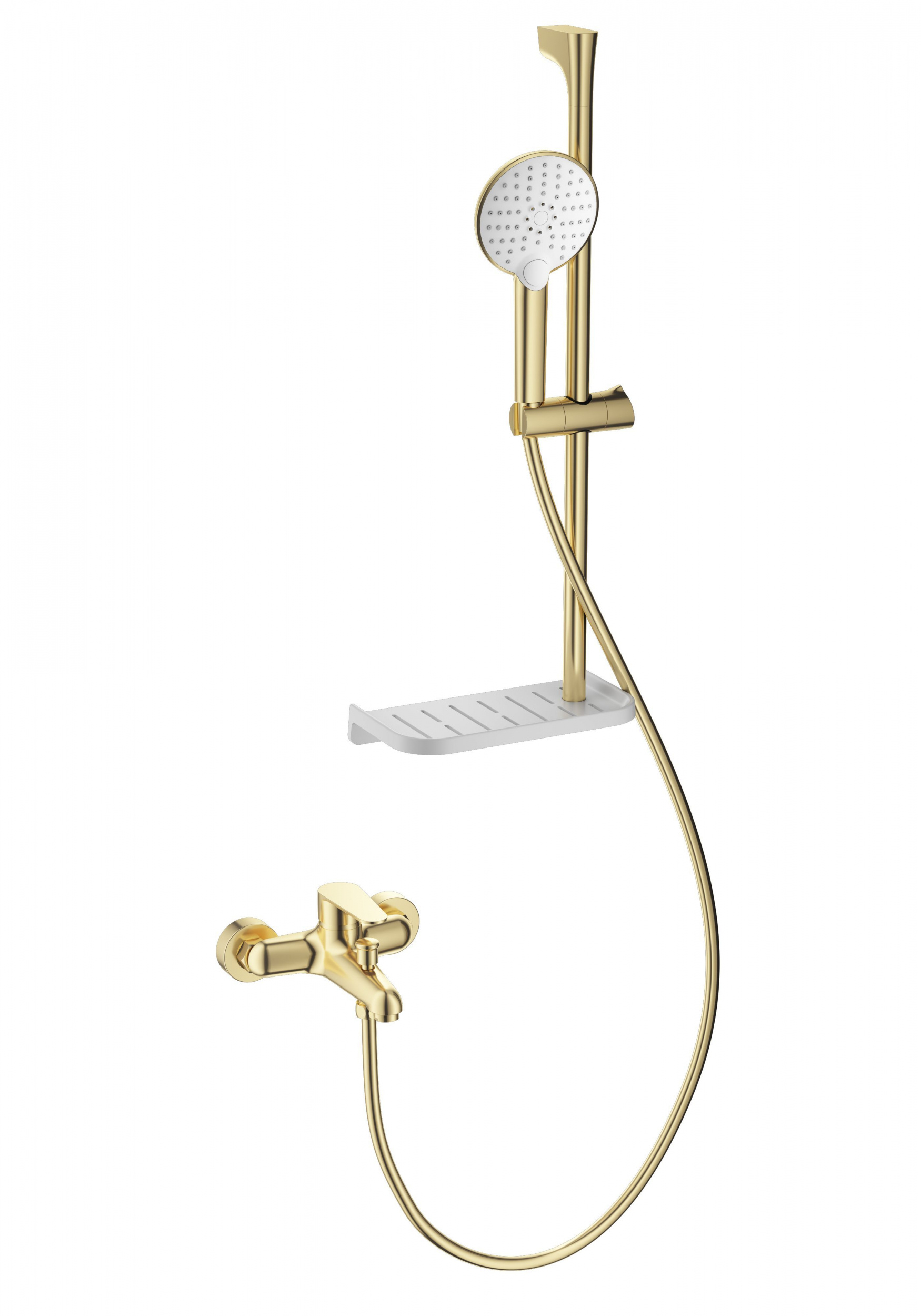 

Смеситель для ванны с душем Wonzon & Woghand WW-AE3201-BG золото, WW-AE3201-BG