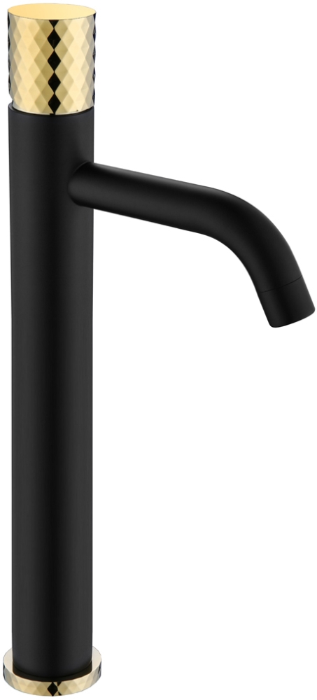 

Смеситель Boheme Stick 122-BG для раковины, black diamond gold, Черный/золото, 122-BG