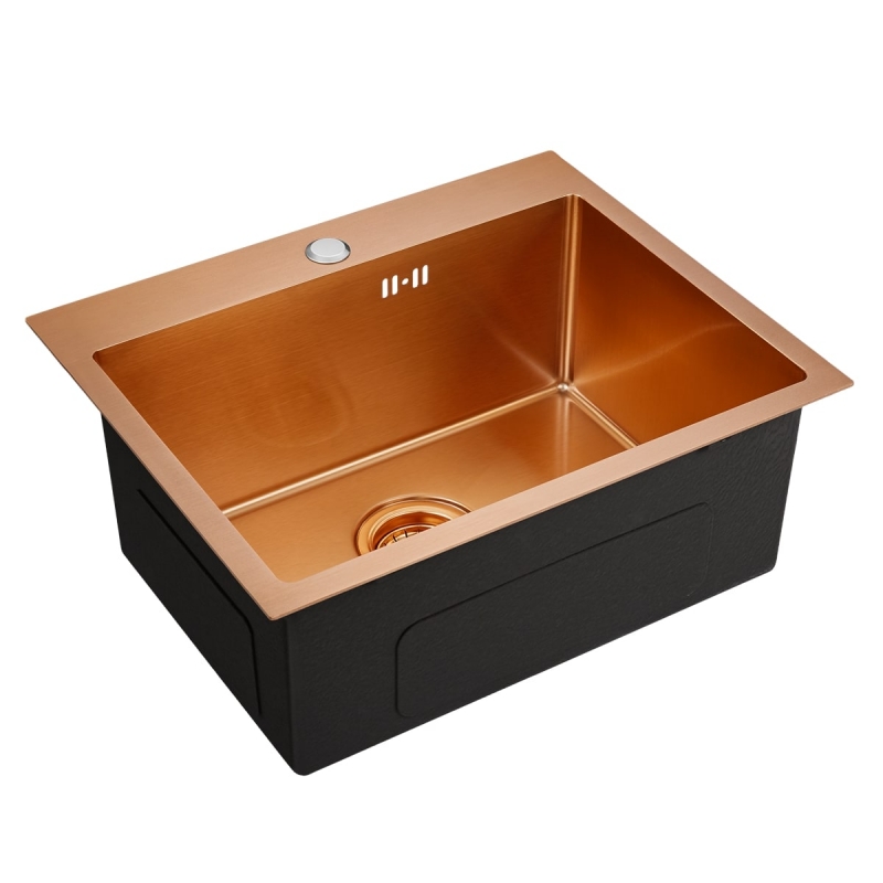 

Мойка кухонная Emar PVD EMB-115 PVD Nano Coppery медь, EMB-115 PVD Nano Coppery