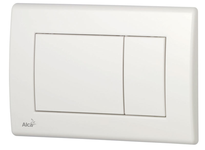 

Кнопка смыва AlcaPlast M270 белая, Белый, ALCA M270