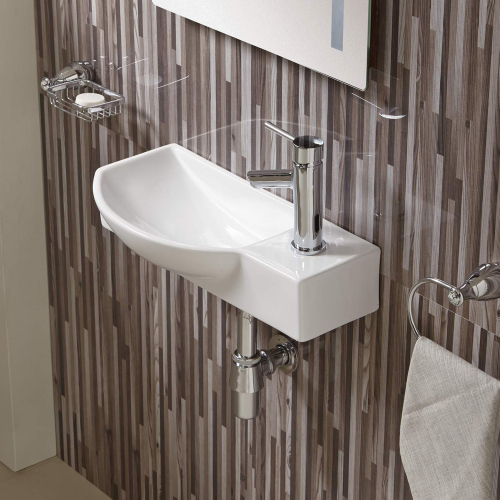 

Раковина WeltWasser WW AISBACH 7945 GL-WT R подвесная 24 см, Белый, AISBACH 7945 GL-WT R