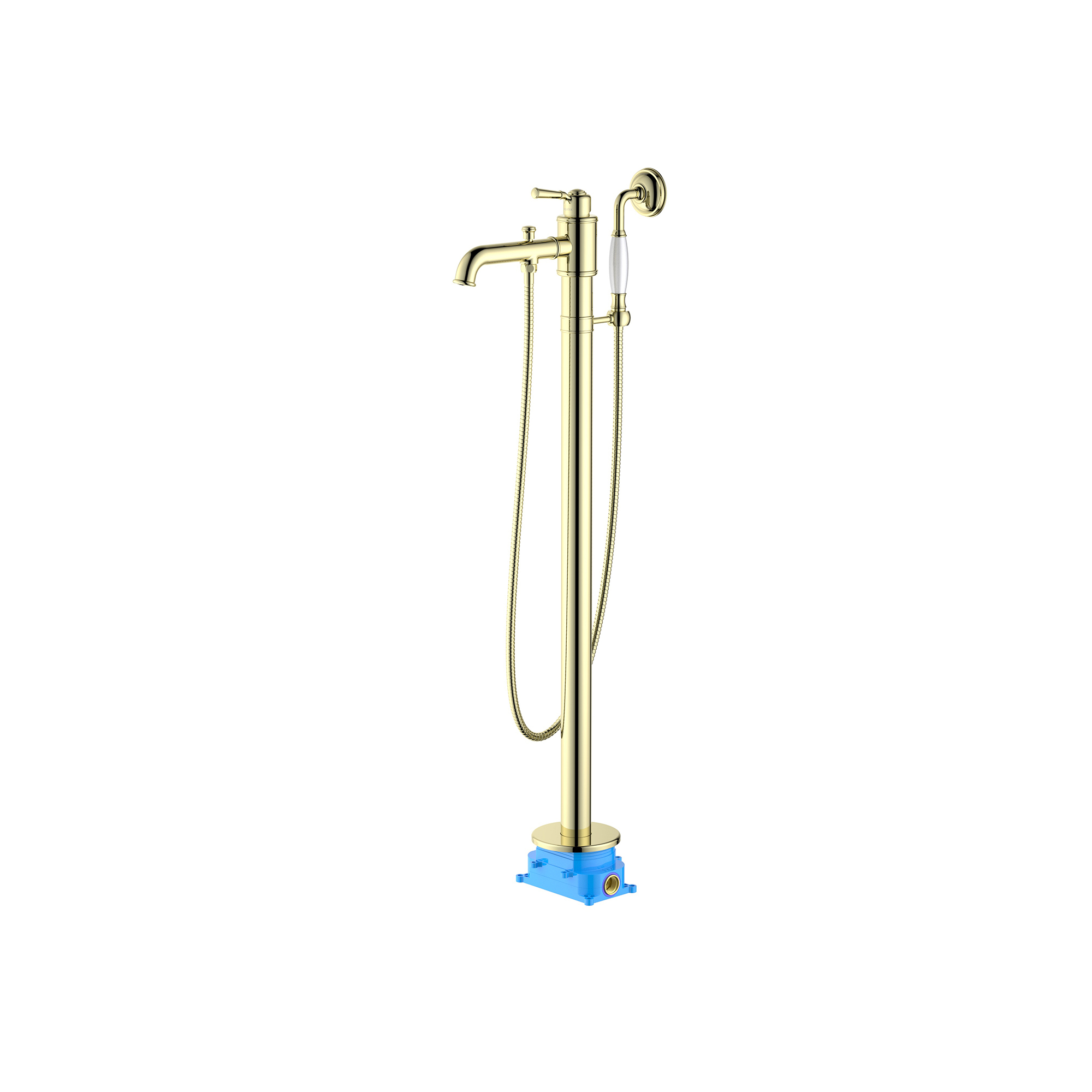 

Смеситель для ванны с душем Aquatek Классик AQ1545PG полир. золото, AQ1545PG