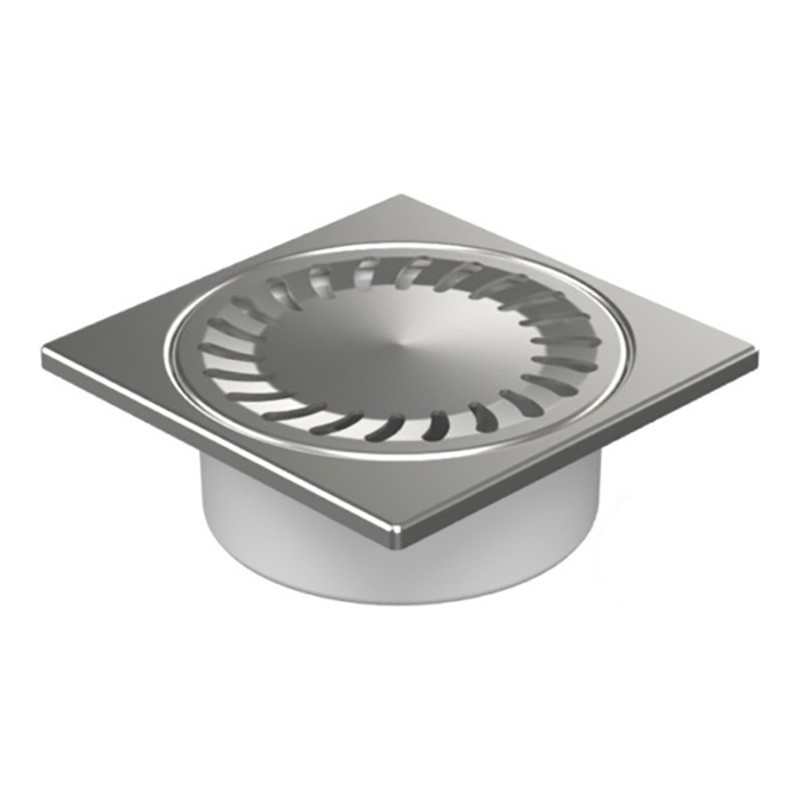 

Душевой трап Paini 320XN 125х125 мм с решеткой, Хром, 320XN