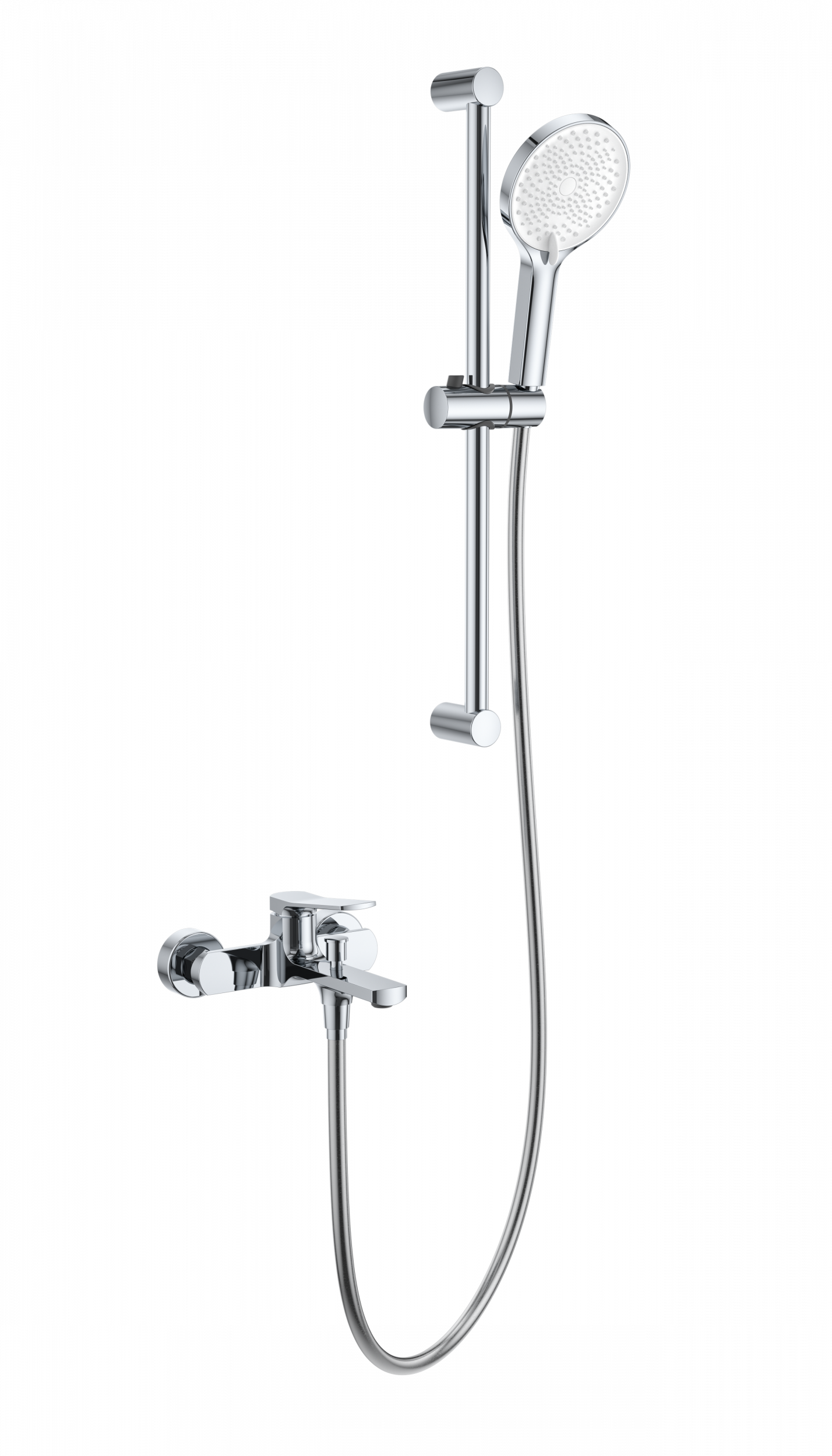 

Смеситель для ванны с душем Wonzon & Woghand WW-C2036-CR хром, WW-C2036-CR