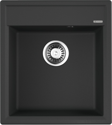 

Мойка кухонная Omoikiri Daisen 46-BL черная, Черный, Daisen 46-BL