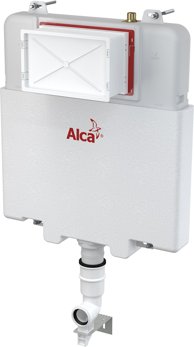 

Смывной бачок скрытого монтажа AlcaPlast Basicmodul Slim AM1112, Белый, Basicmodul Slim AM1112