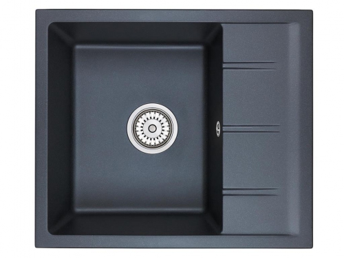 

Мойка кухонная Emar Quartz EMQ-1580.Q морион, Черный, EMQ-1580.Q