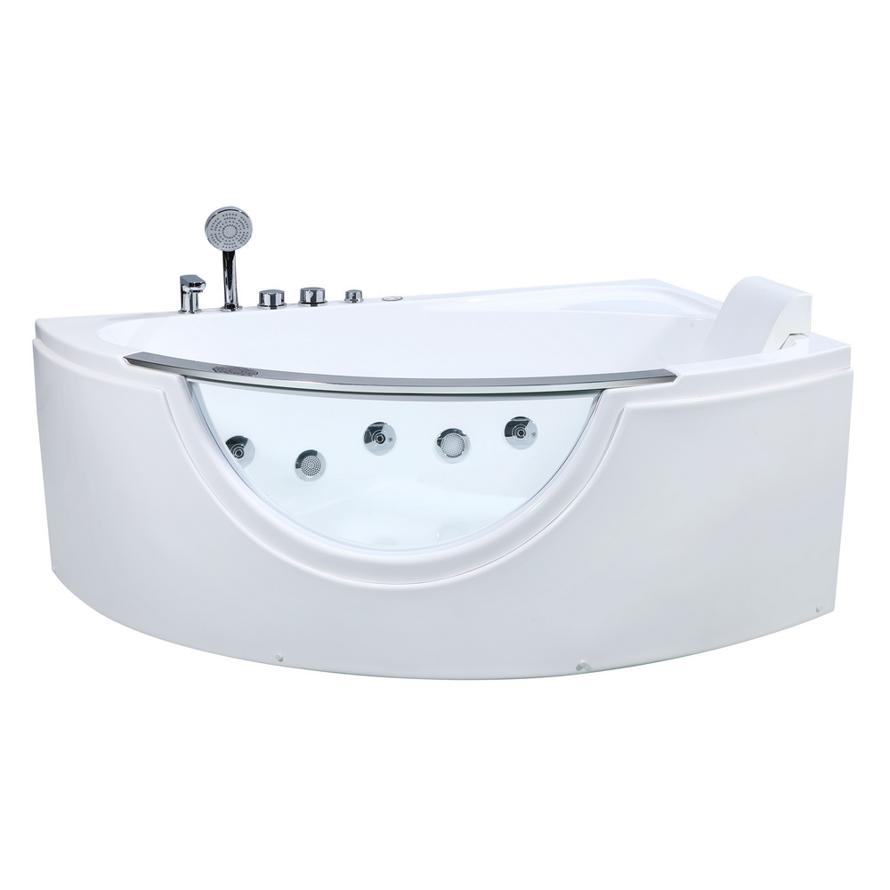 

Акриловая ванна Orans OLS-BT-62110 R 160х100 с гидромассажем, Белый, 62110R