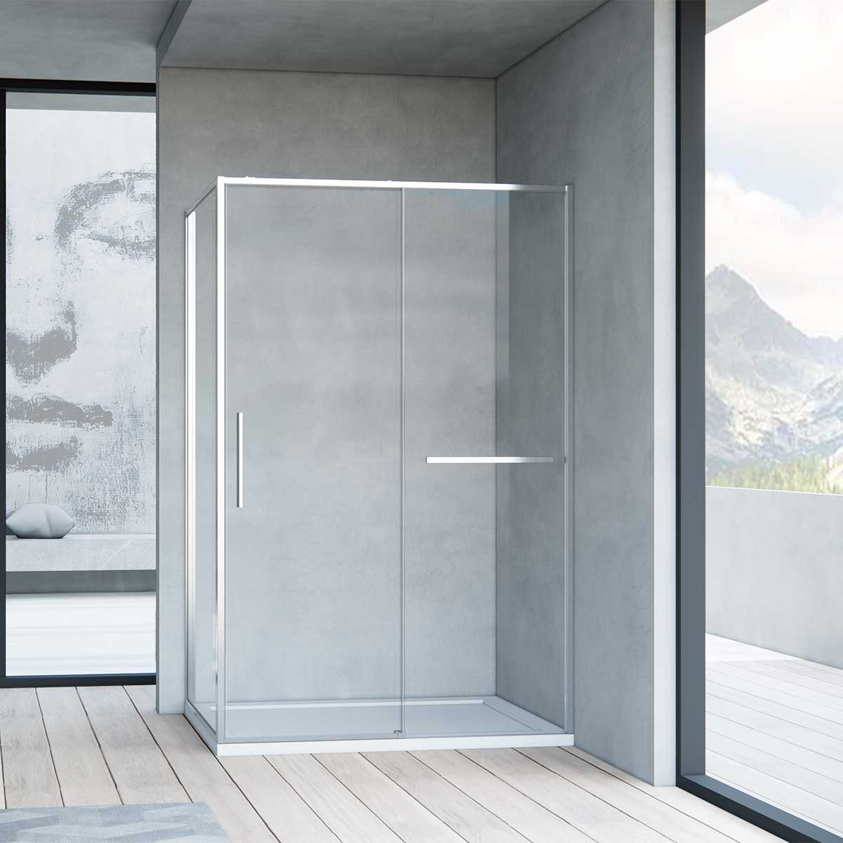 

Душевой уголок Vincea Slim Soft VSR-1SS9011CL 110х90 стекло прозрачное, профиль хром, VSR-1SS9011CL