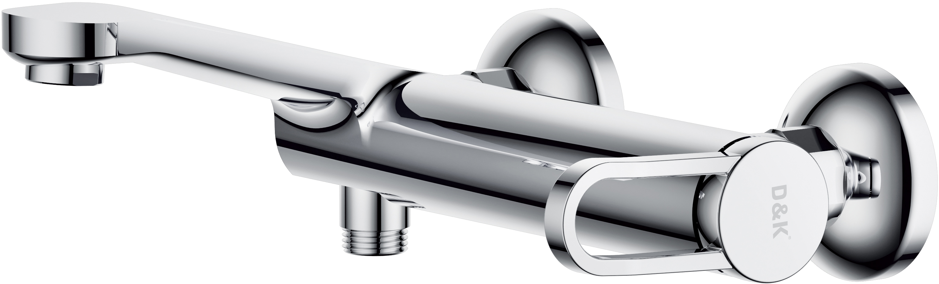 

Смеситель D&K Rialto DA1063241 для ванны с душем, Хром