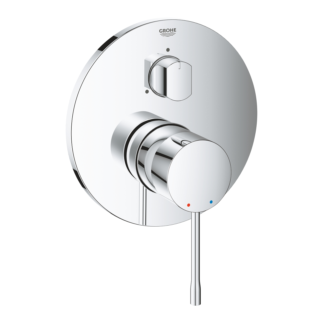 

Смеситель Grohe Essence 24092001 для ванны с душем, на три положения, Хром, 24092001