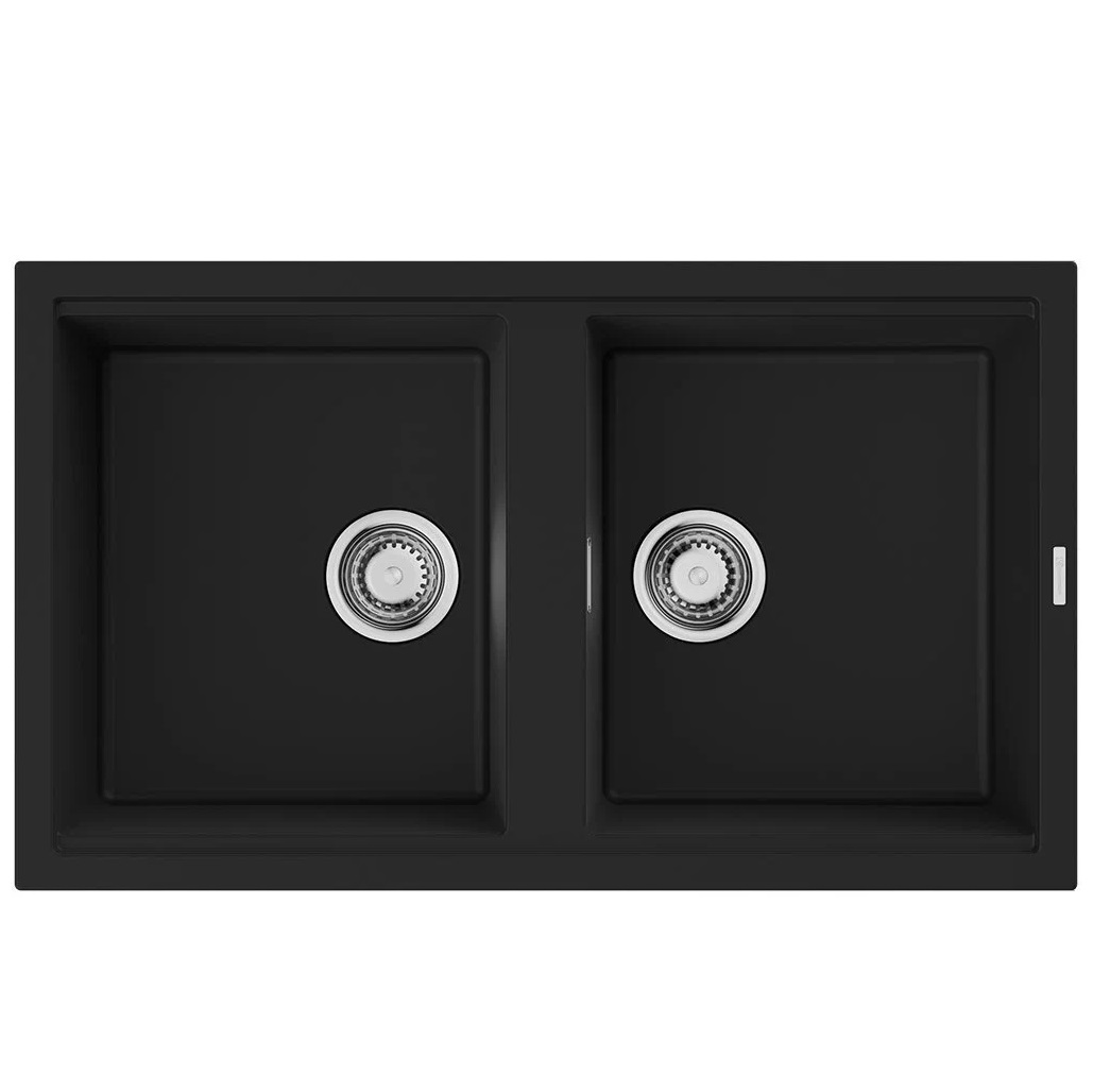 

Мойка кухонная Omoikiri Kitagawa 86-2-GB, графит, 4993492