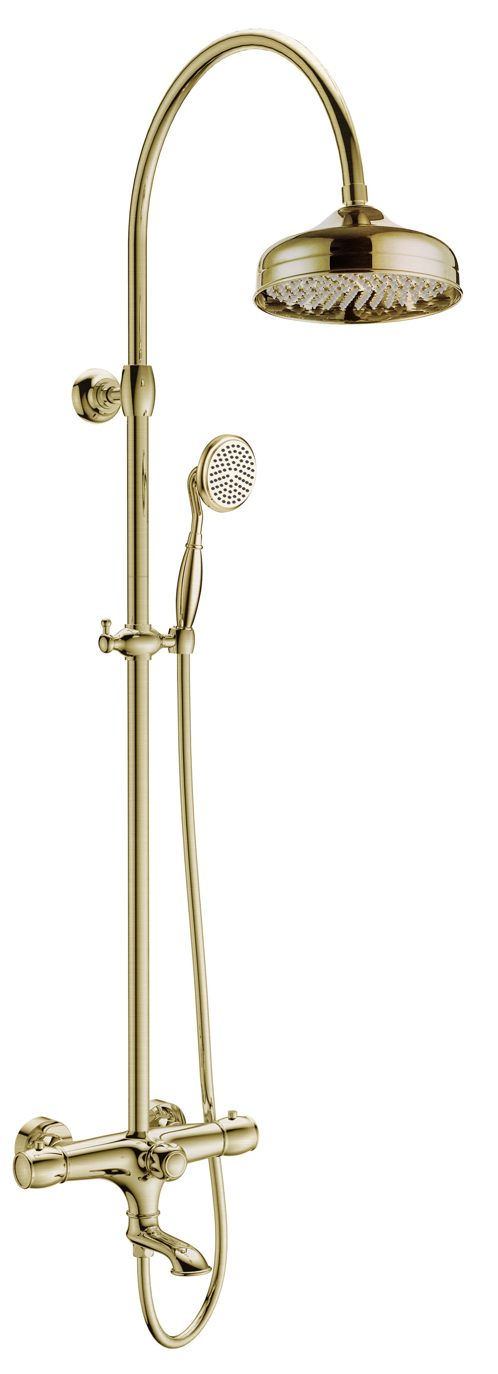

Душевая стойка Kaiser Aria 03182-1 бронза, 03182-1