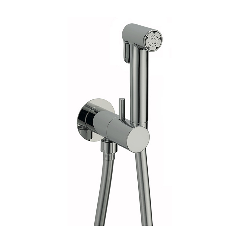 

Гигиенический душ Cisal Shower CV00797521 со шлангом 120см, вывод с держателем, хром, CV00797521