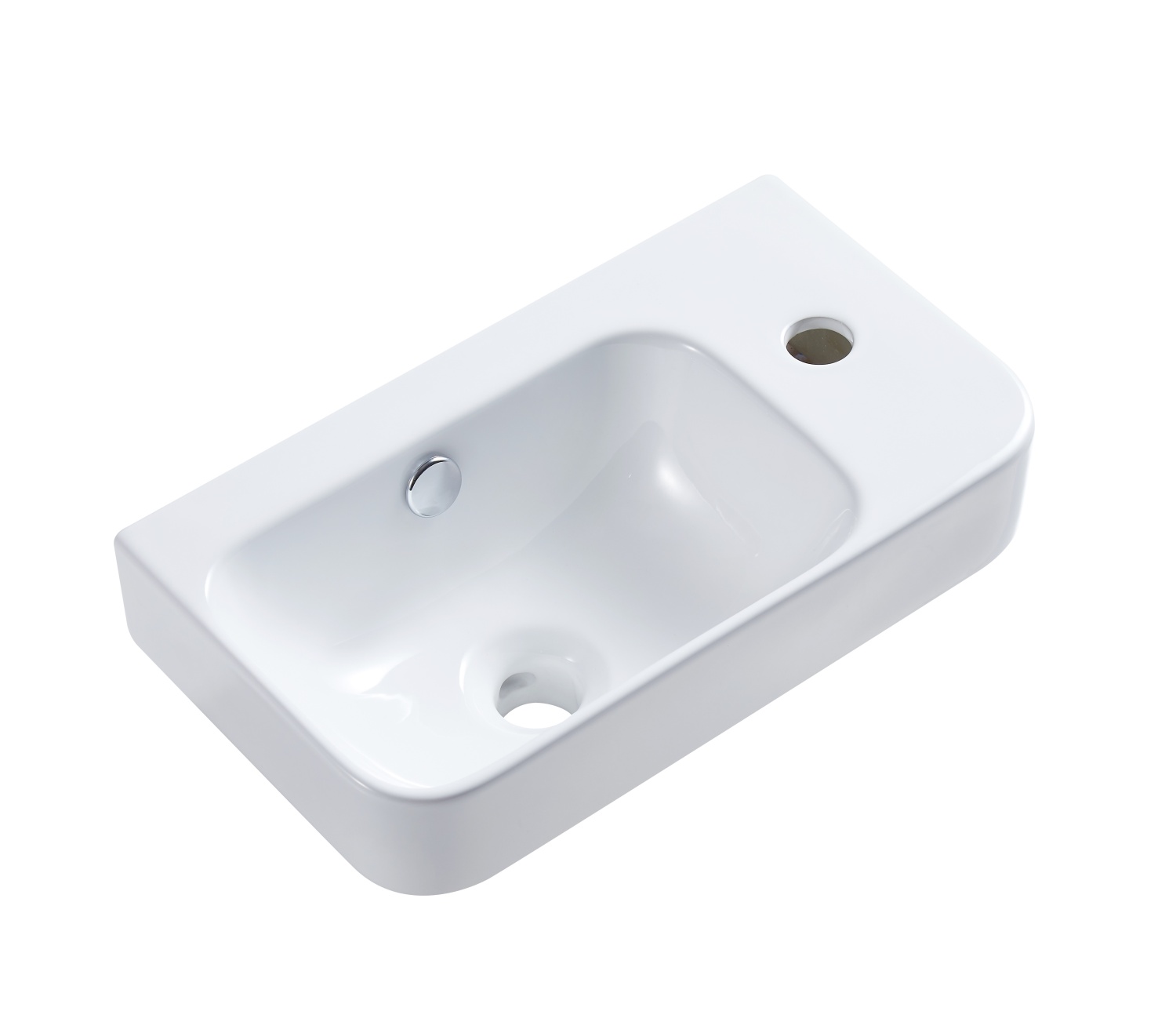 

Раковина AQUAme AQM5005R подвесная, белая, Белый, AQM5005R