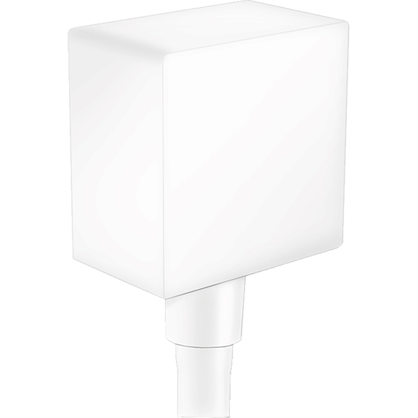 

Шланговое подключение Hansgrohe FixFit Square 26455700 белый матовый, Square 26455700