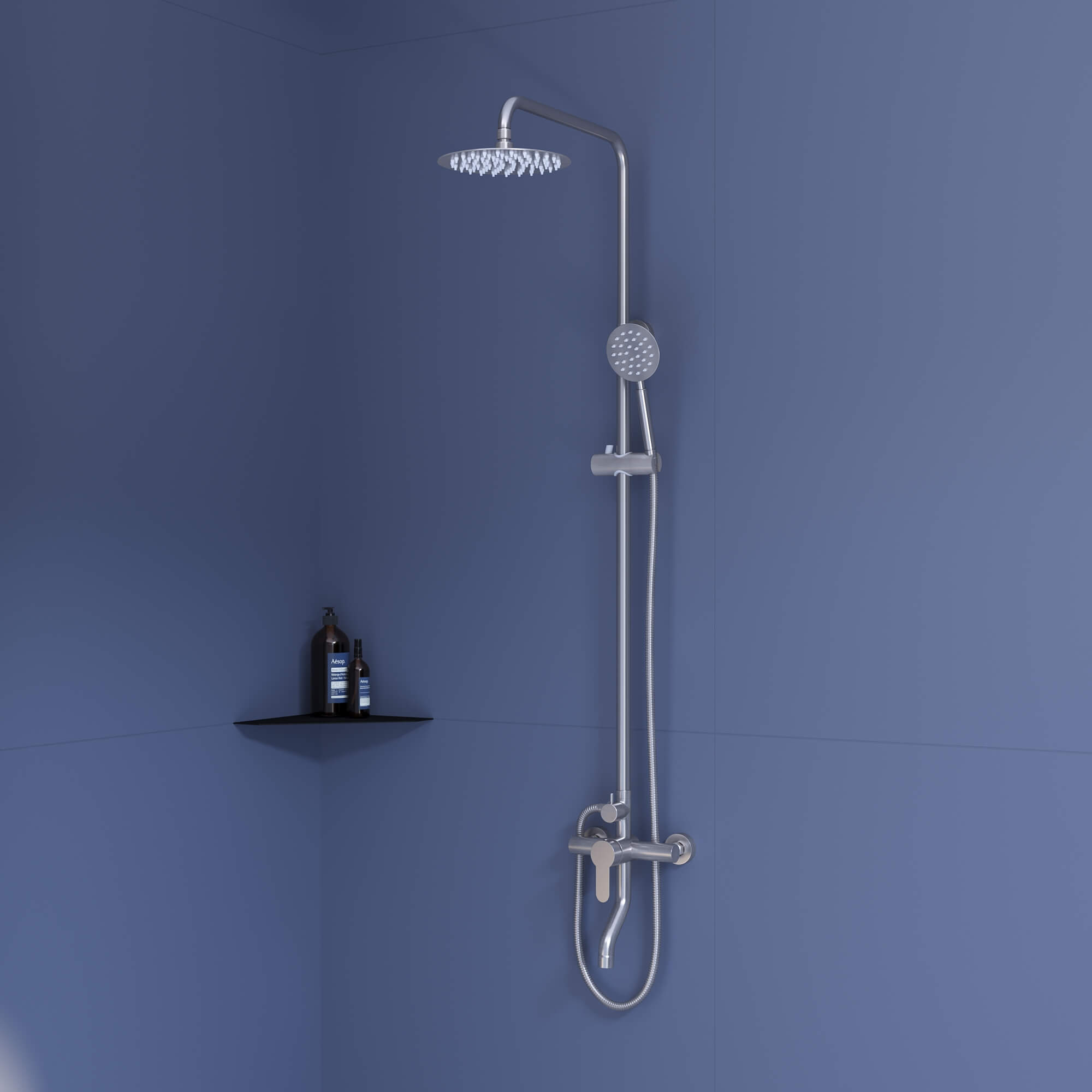 

Душевая стойка RGW Shower Panels SP-24 сатин, SP-24