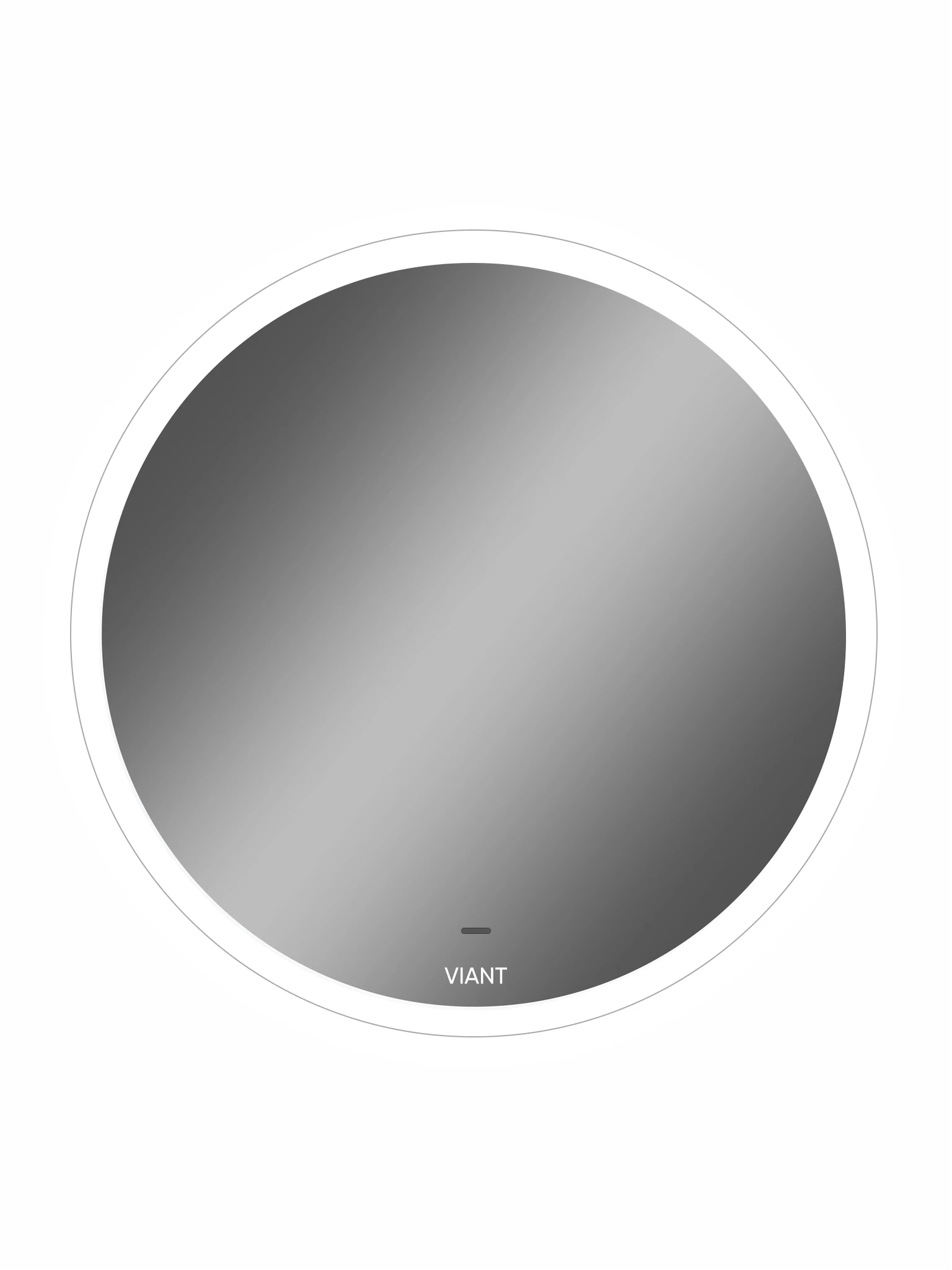 

Зеркало Viant Мюнхен D60 с LED-подсветкой, белый, VMUN60-ZLED