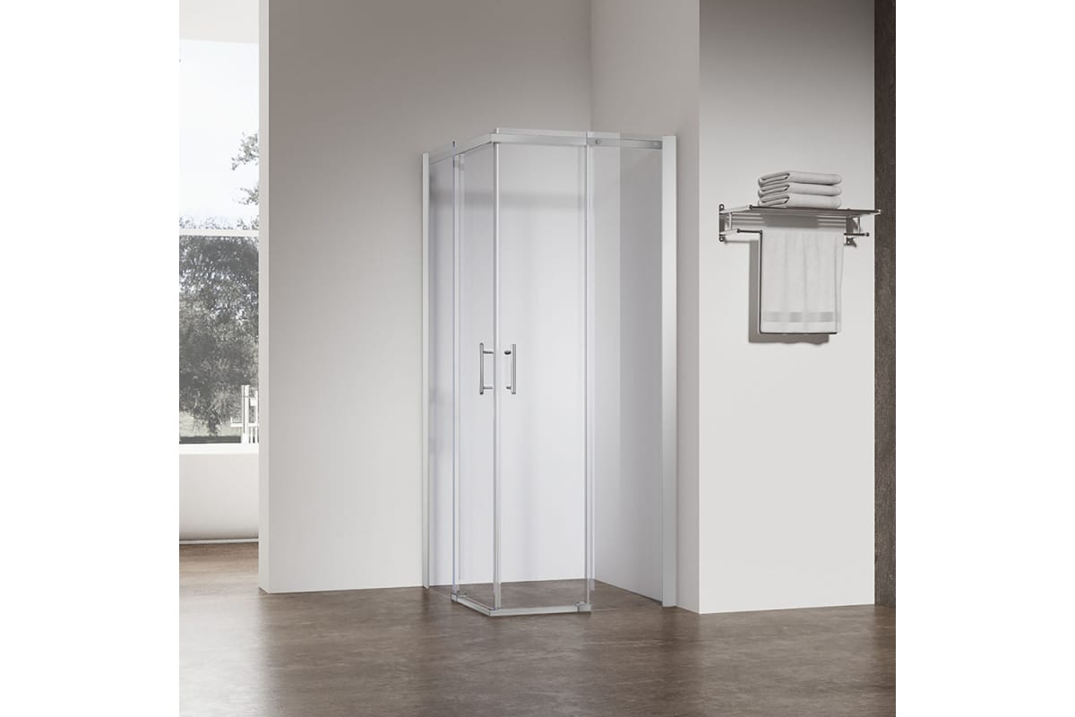 

Душевой уголок Veconi Rovigo RV-50CH 120х90 профиль хром, стекло прозрачное, RV50CH-12090-01-C8