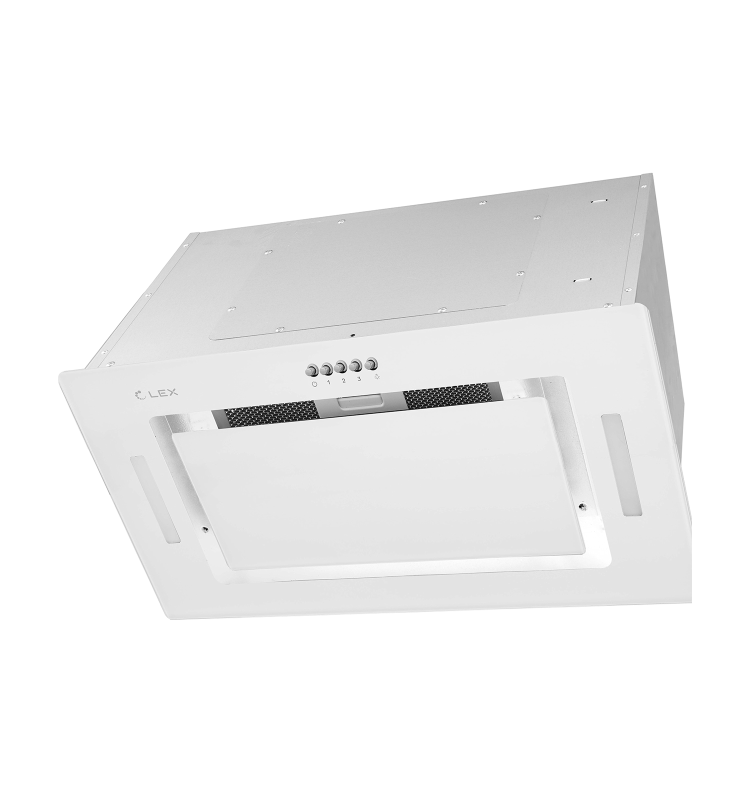 

Кухонная вытяжка LEX GS Bloc G 600 White встраиваемая, белая, G 600
