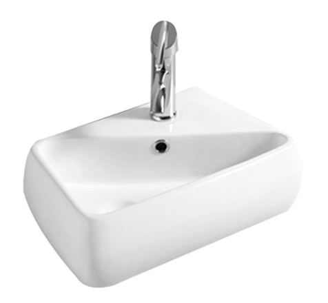 

Раковина CeramaLux 9275L подвесная, Белый, 9275L