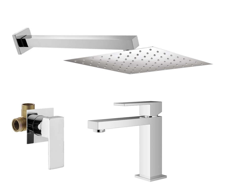 

Душевой комплект Plumberia Selection Tag KITTG01CR53 хром, KITTG01CR53