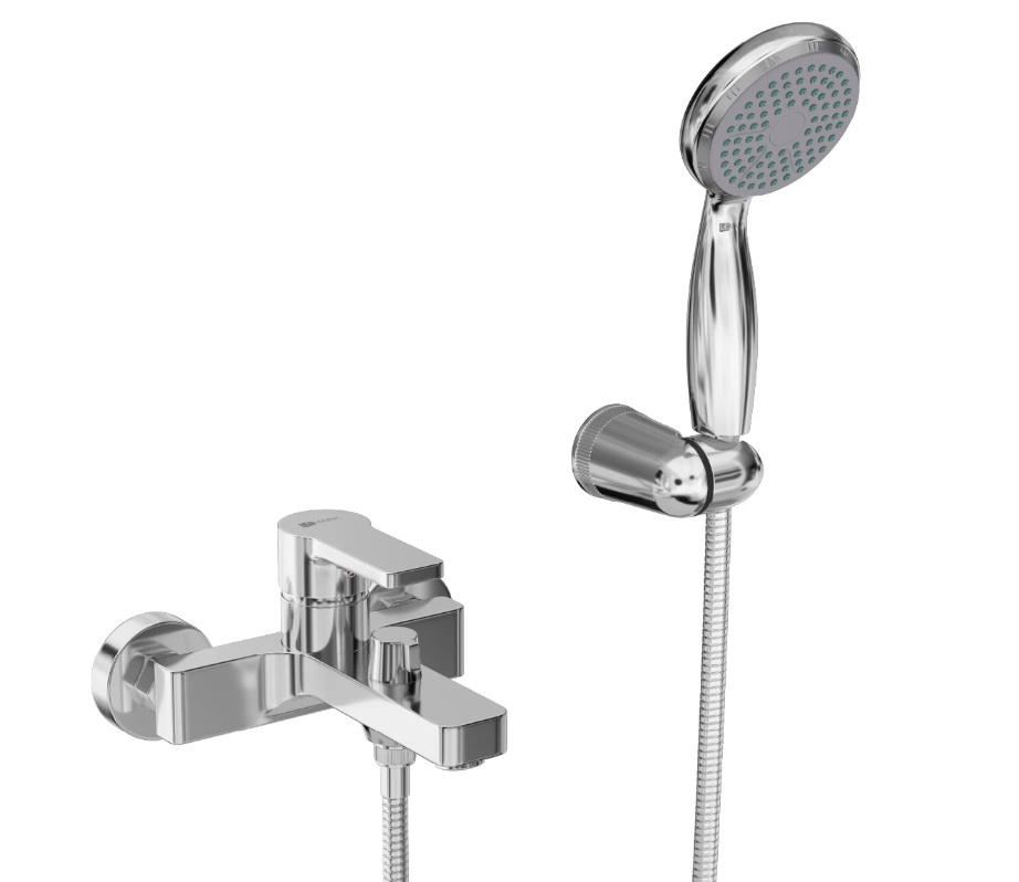 

Смеситель Lemark Aura LM0614CH для ванны с душем, Хром, Aura LM0614CH