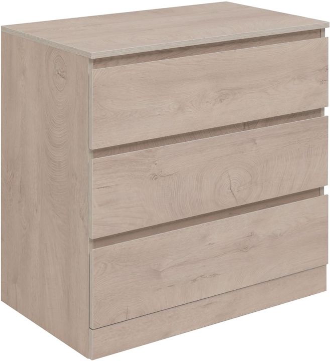 

Комод Aquanet Сканди 80х48 дуб эдгрейн, 3 ящика, Коричневый, Сканди 00302543