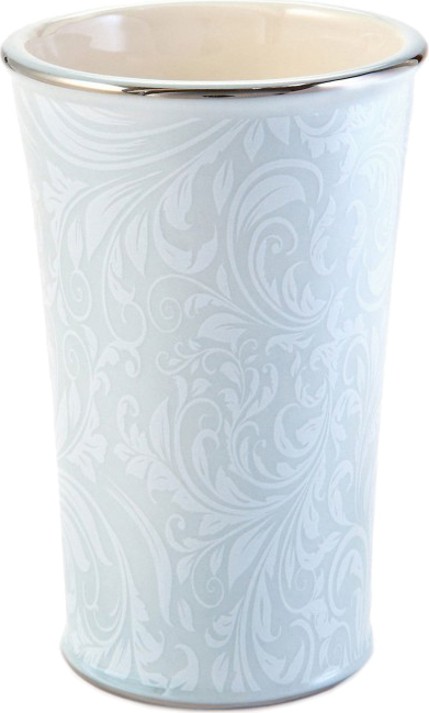 

Стакан Kassatex Bedminster Scroll Surf Spray для зубной пасты, Хром;голубой;рисунок, Bedminster Scroll Surf Spray