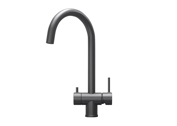 

Смеситель для кухни Granula Kitchen Space 7104 графит матовый, 7104, ГРАФИТ МАТОВЫЙ