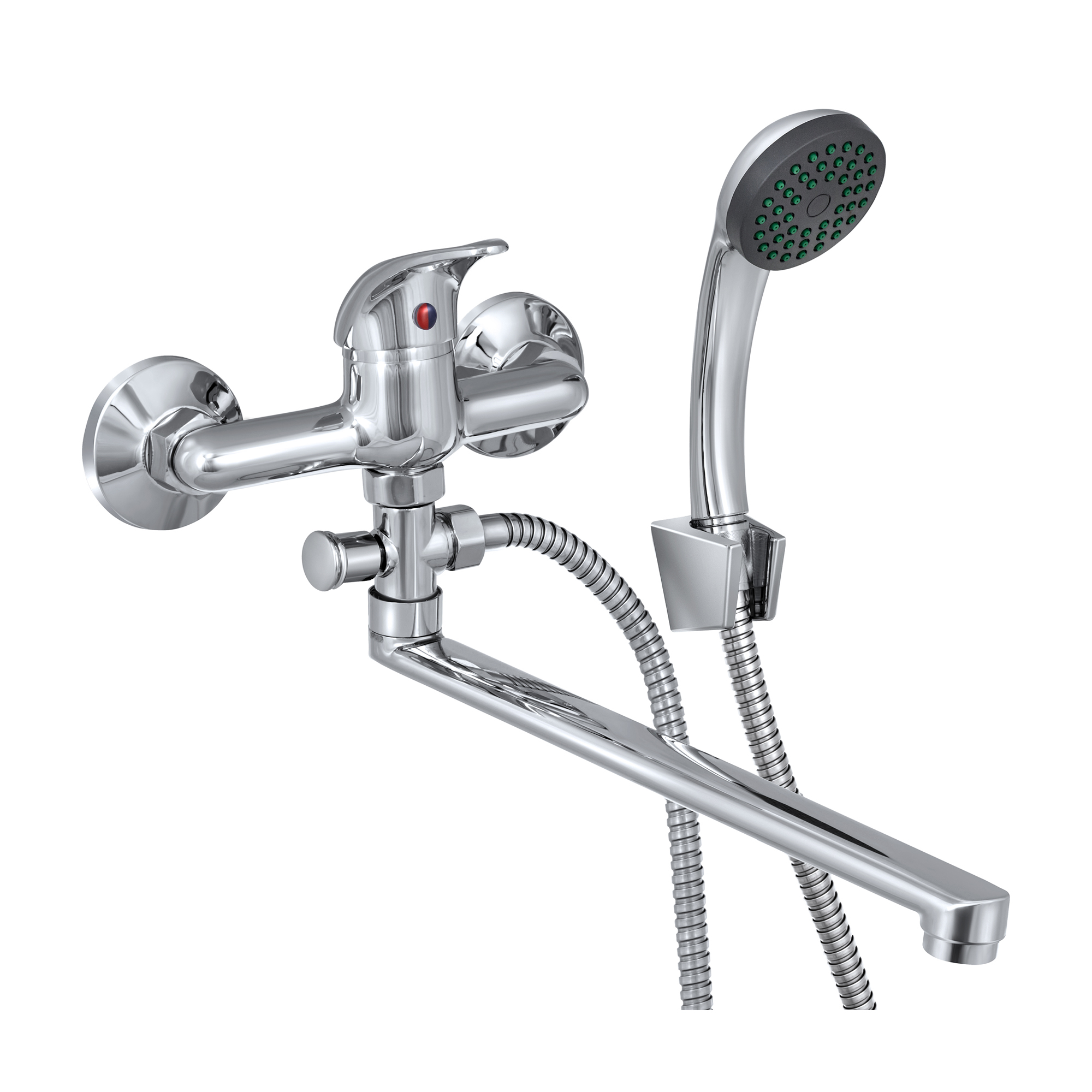 

Смеситель для ванны с душем Славен Прораб СЛ-ОД-Р31, Хром, СЛ-ОД-Р31