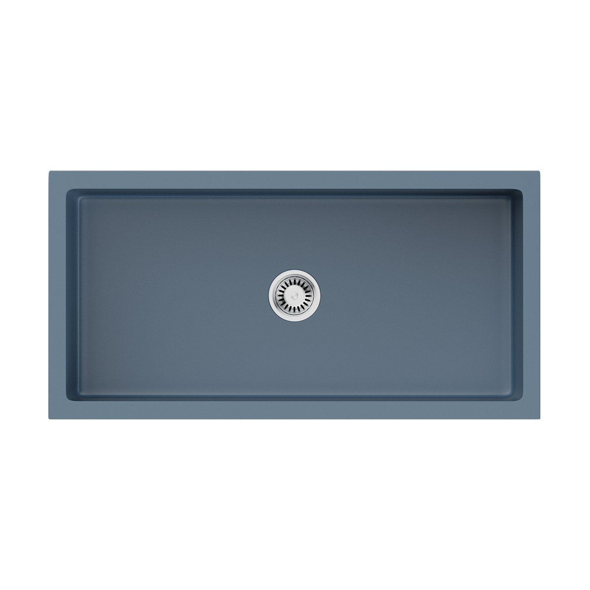 

Мойка кухонная Omoikiri Mikura 91 4997089 91х46 см smoky blue, Голубой, 4997089