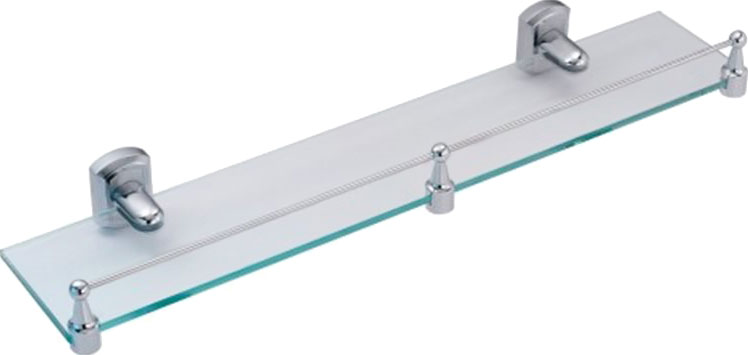 

Полка WasserKRAFT Oder K-3044 с бортиком, Хром, Oder K-3044