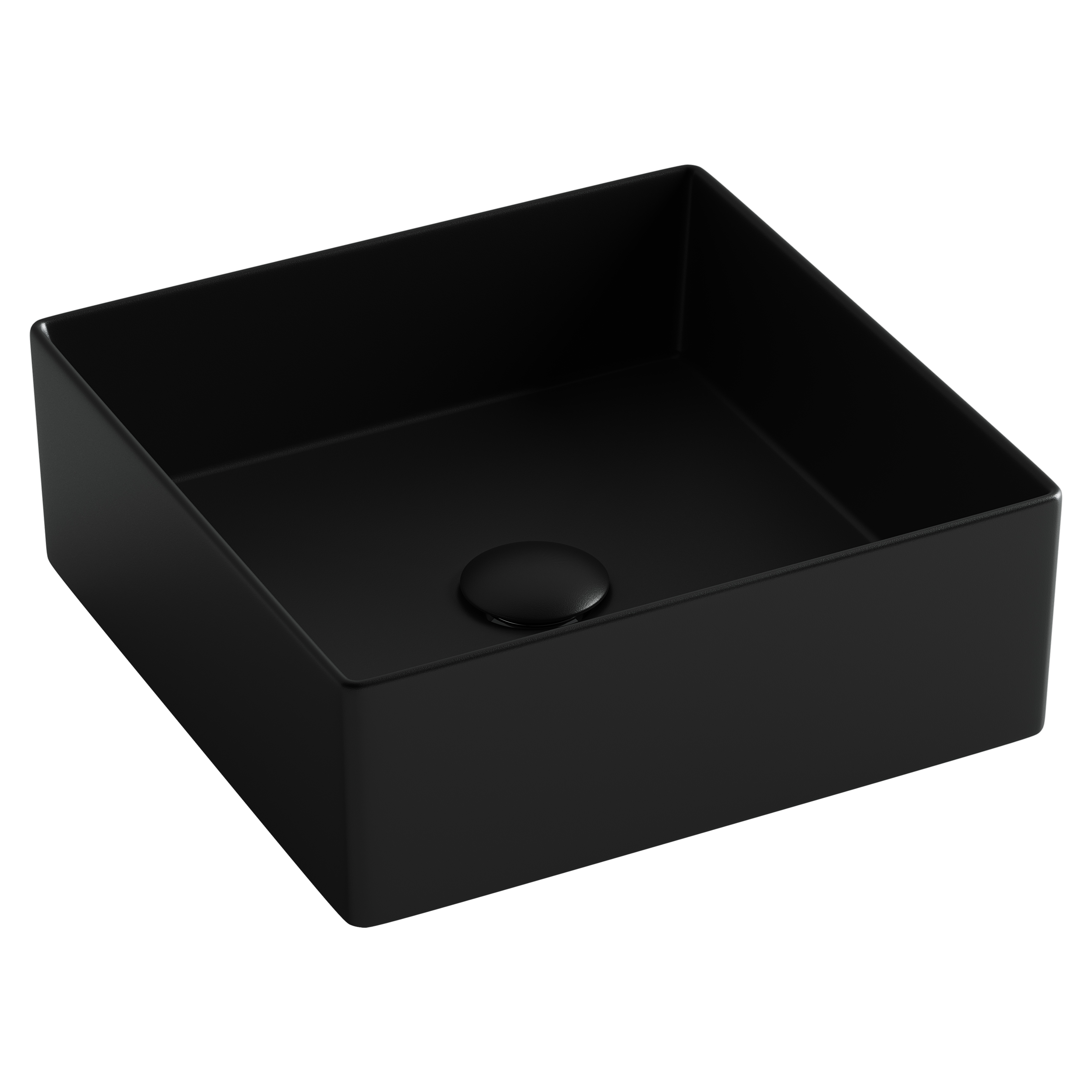 

Раковина Ceramicanova Element CN6068MB 36х36 накладная, черный матовый, CN6068MB
