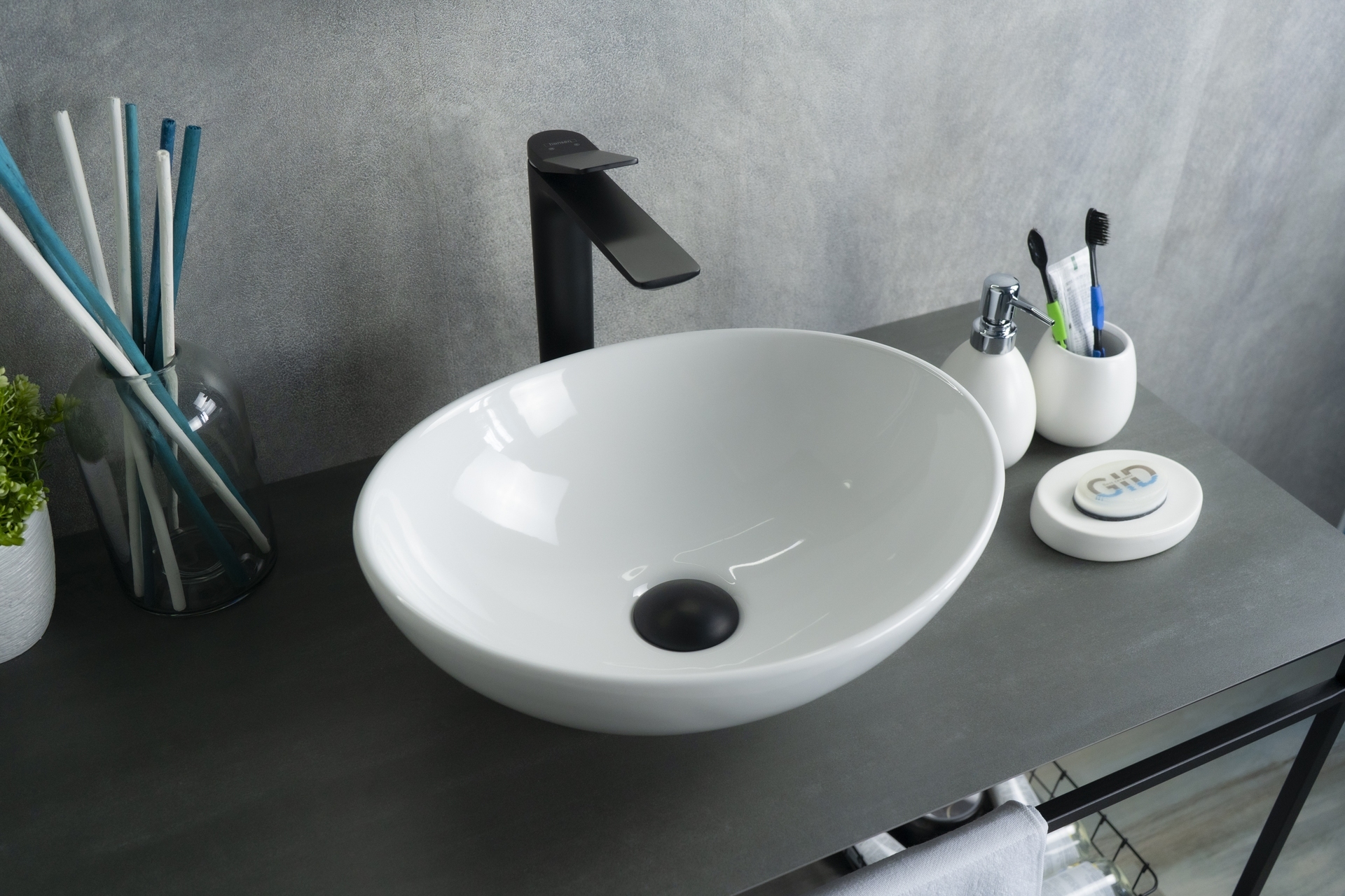 

Раковина Gid Lago N9138 накладная 41х34 белая, Белый, Lago N9138