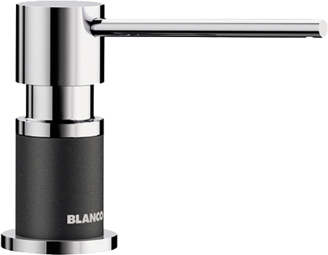 

Дозатор Blanco Lato 525810 хром/антрацит, Черный / хром