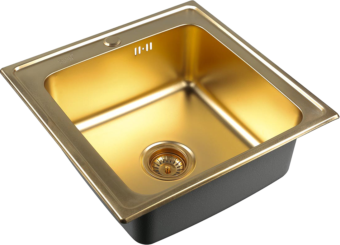 

Мойка кухонная Zorg Inox Pvd SZR-5050 bronze, Бронза, Inox Pvd SZR-5050