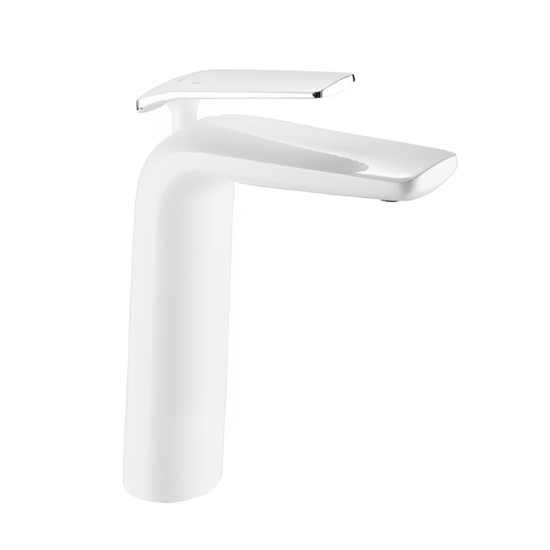 

Смеситель для раковины Rose R39F R3911F белый/хром, Хром / белый, R3911F