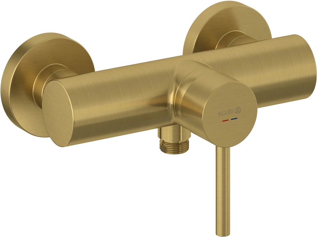 

Смеситель для душа Kludi Bozz 38831N076 брашированное золото, 38831N076
