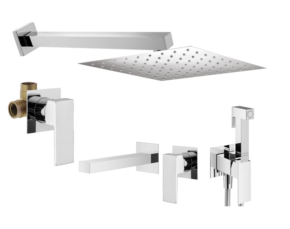 

Душевой комплект Plumberia Selection Tag KITZTG01CR220 хром, KITZTG01CR220