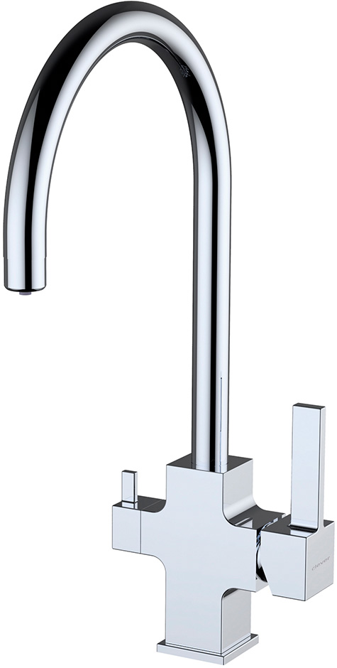 

Смеситель Clever Square 60151 для кухонной мойки, Хром
