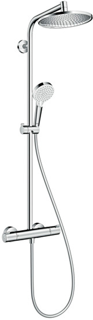 

Душевая стойка Hansgrohe Crometta S 240 1jet Showerpipe 27267000, Хром, Crometta S 240 1jet Showerpipe 27267000