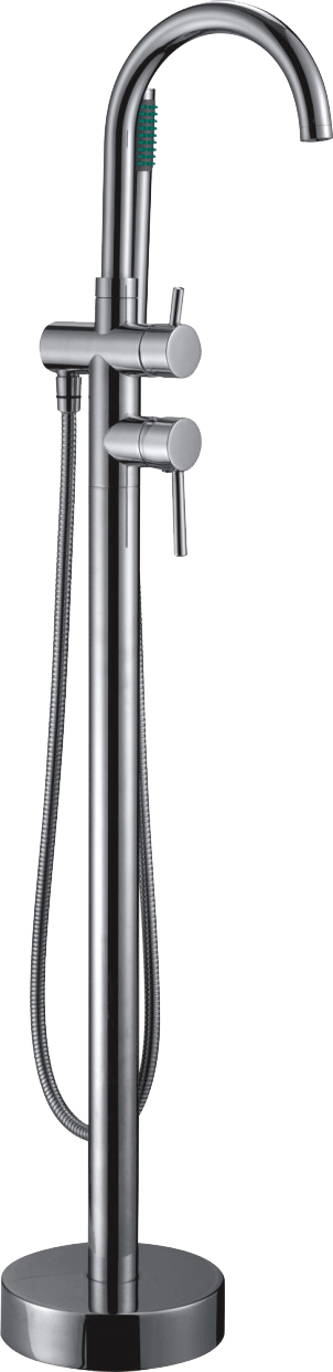 

Смеситель Kaiser Merkur 26282 напольный, для ванны с душем, Хром