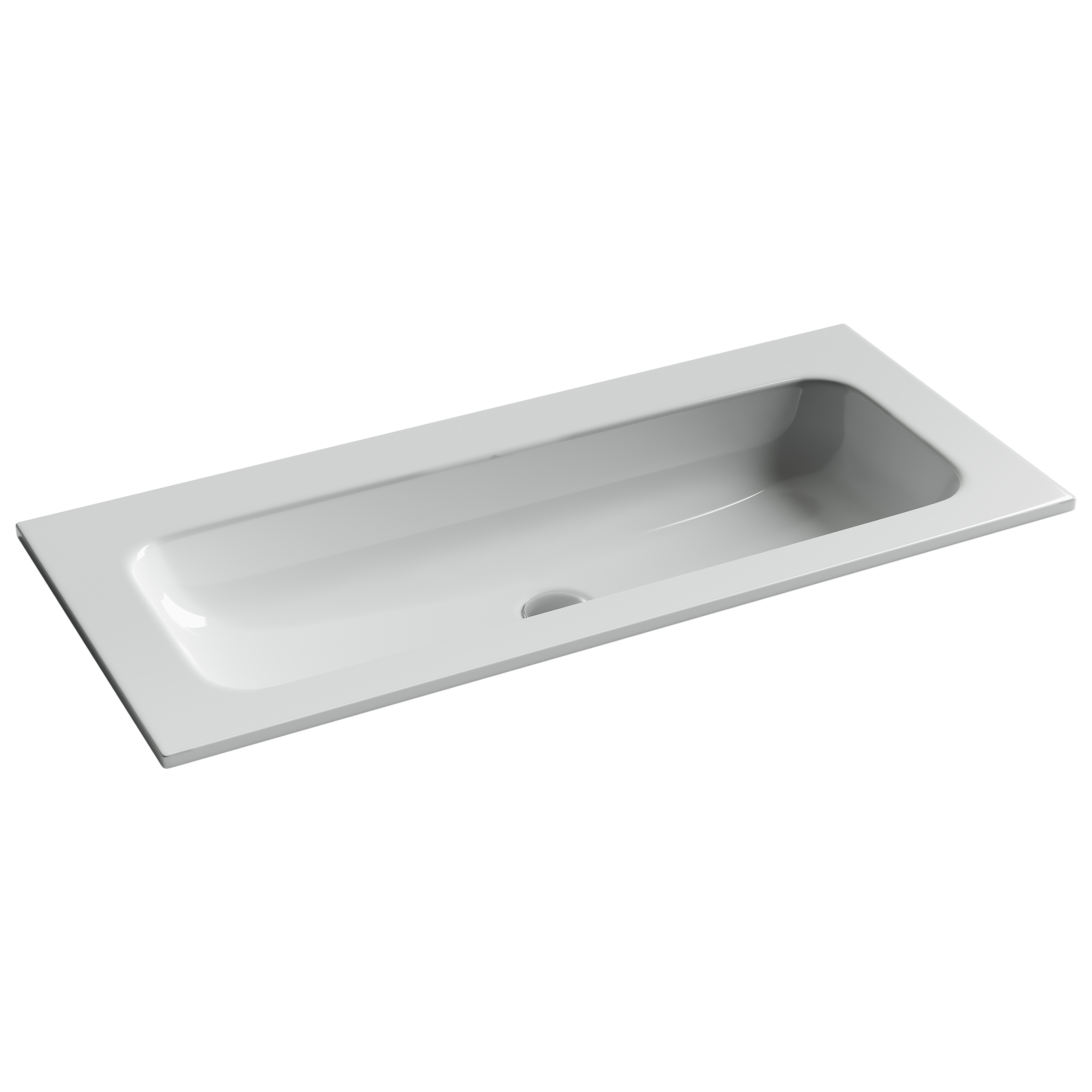 

Раковина Ceramicanova GRACE CN7013wx 101х45,7 см, белая, Белый, CN7013wx