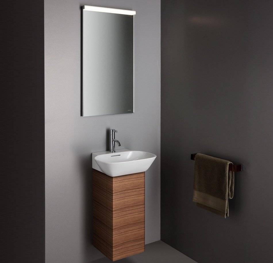 

Мебель для ванной Laufen Ino 45 L темный орех, Дерево, 45