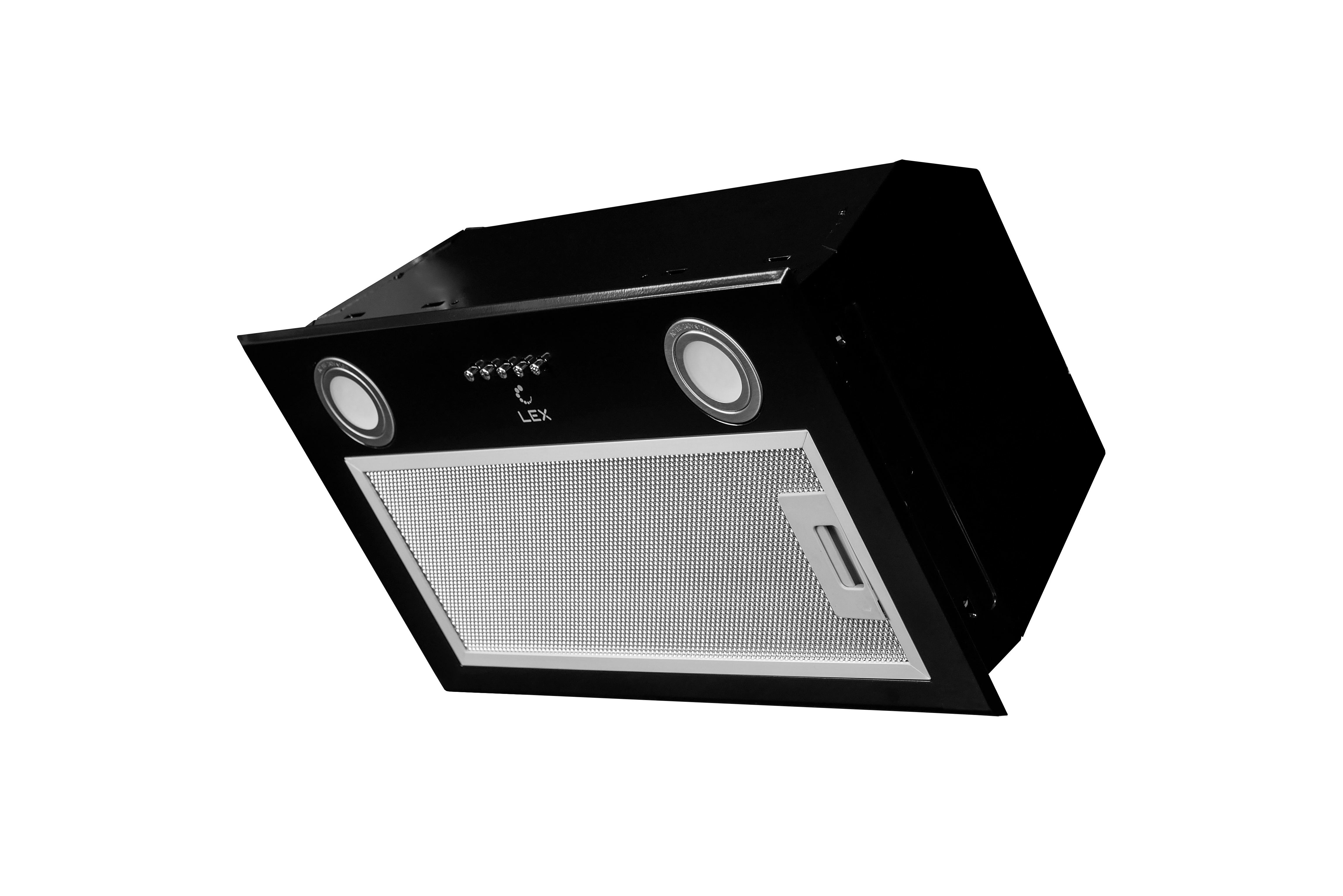 

Кухонная вытяжка LEX GS Bloc P 600 встраиваемая черная, P 600